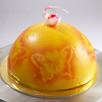 Ice cream entremet Glace