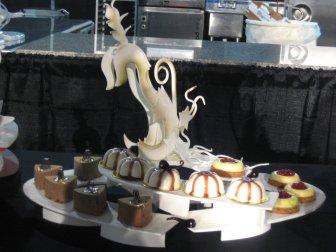 team danks pastillage showpiece