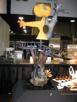 team Ruskell chocchocolate showpiece