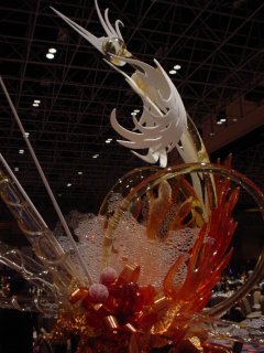 pastillage and sugar showpiece